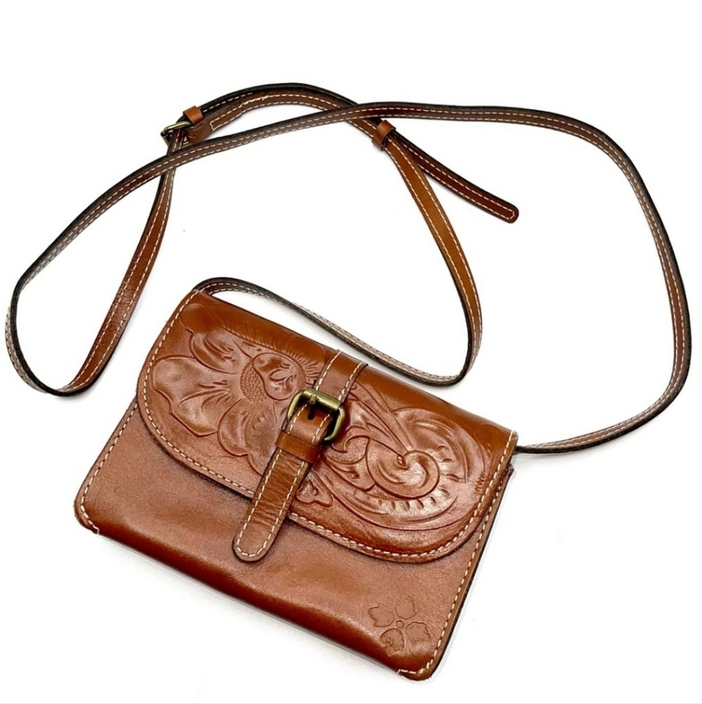 Patricia Nash Leather Crossbody Bag